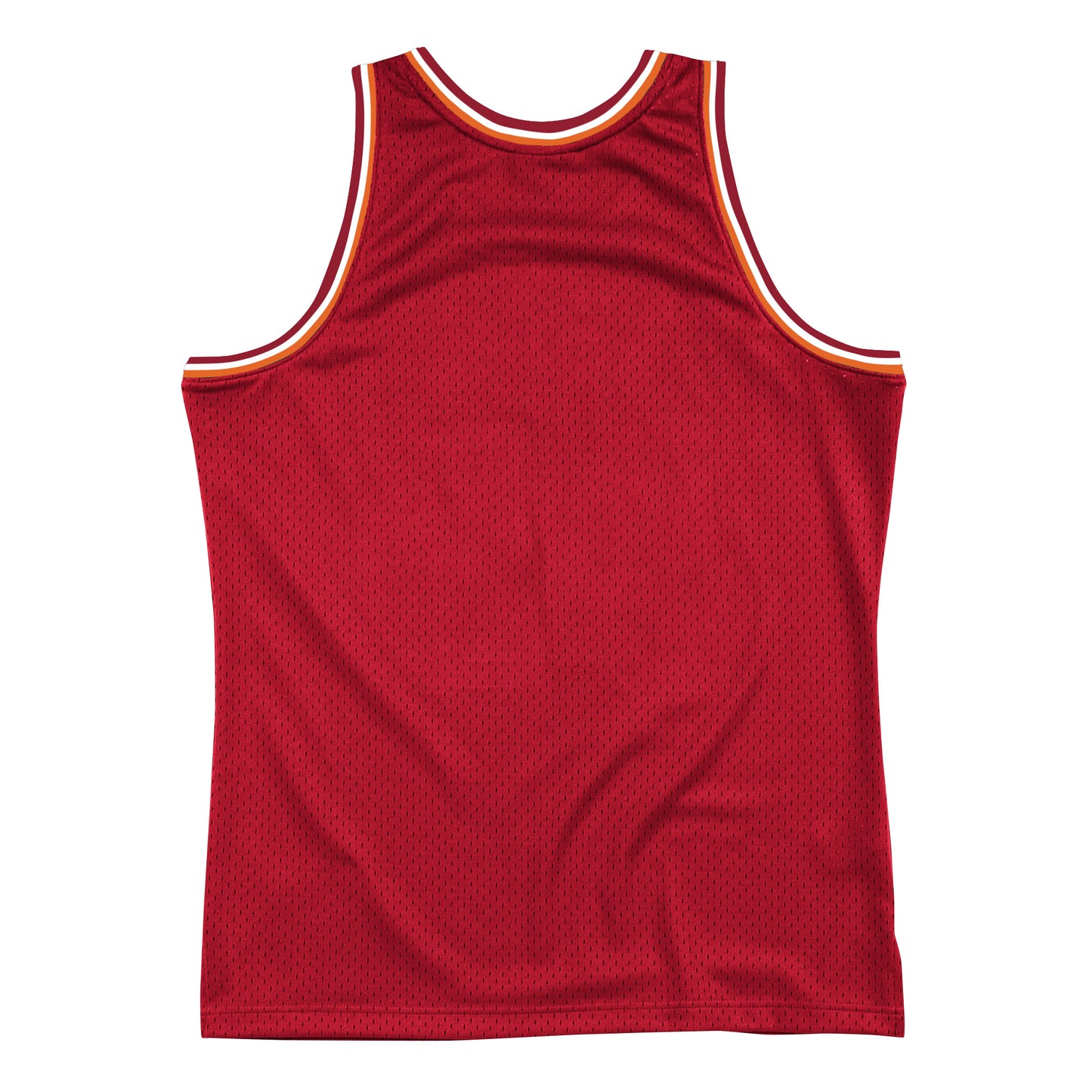 Men's Miami Heat Mitchell & Ness Red Hardwood Classics Blown Out Fashion Jersey - Pro Jersey Sports