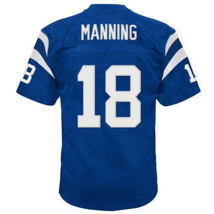Youth Indianapolis Colts Peyton Manning 1998 Mitchell & Ness Royal Blue Retired Player Vintage Replica Jersey - Pro Jersey Sports