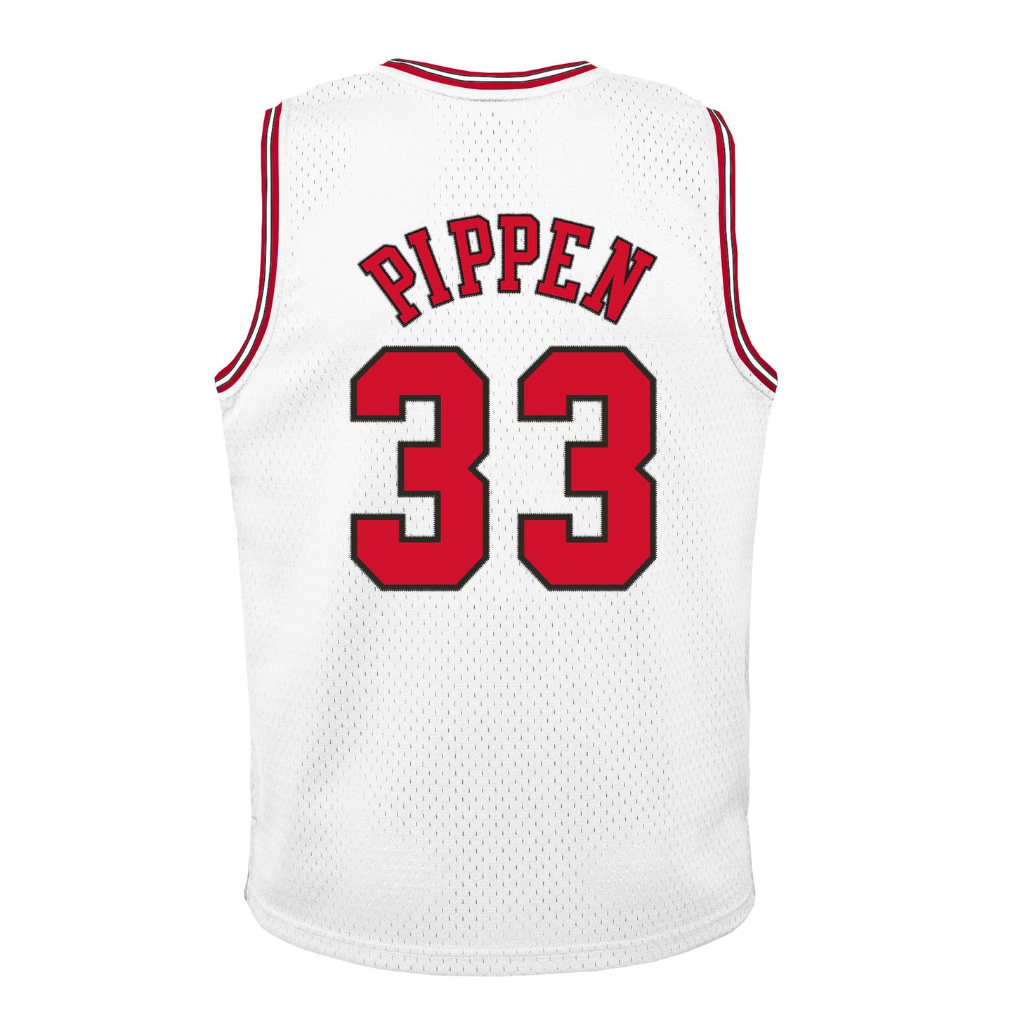 Youth Chicago Bulls Scottie Pippen Mitchell & Ness White Hardwood Classics Swingman Jersey - Pro Jersey Sports