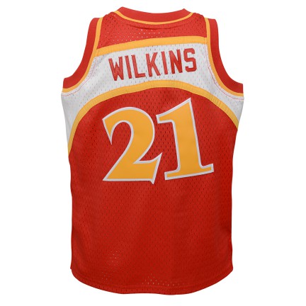 Youth Dominique Wilkins Atlanta Hawks Mitchell & Ness Red 1986-87 Hardwood Classics Swingman Jersey - Pro Jersey Sports
