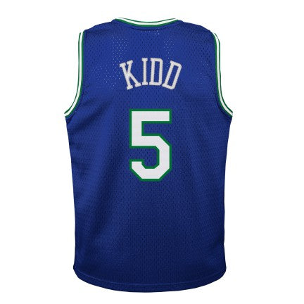 Youth Jason Kidd Dallas Mavericks Mitchell & Ness Blue 1994-95 Hardwood Classics Swingman Jersey - Pro Jersey Sports