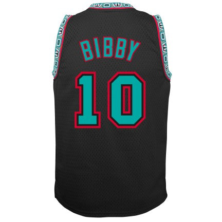 Youth Vancouver Grizzlies Mike Bibby Mitchell & Ness 1998-99 Hardwood Classics Reload 2.0 Swingman Jersey-Black - Pro Jersey Sports