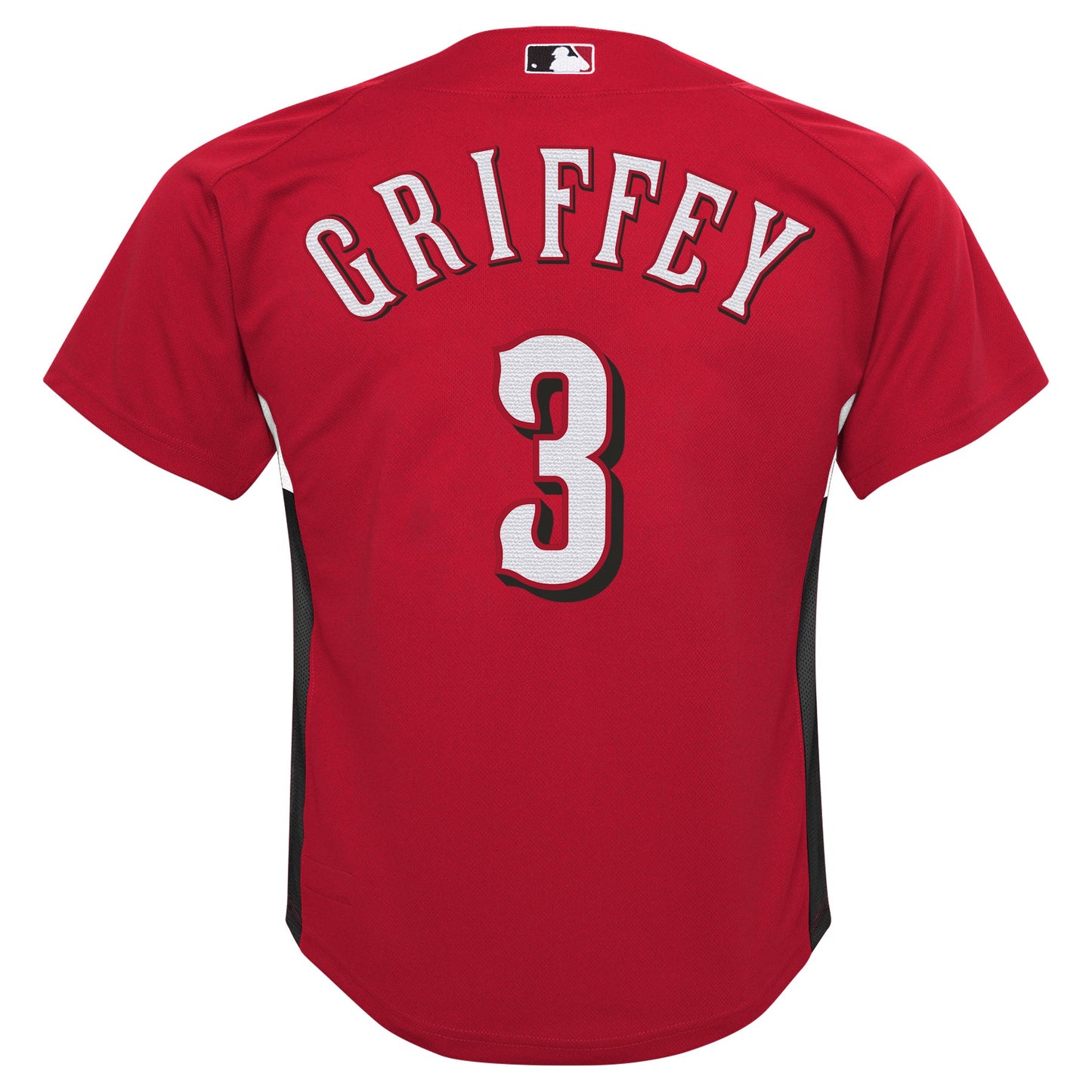 Youth Cincinnati Reds Ken Griffey Jr. Mitchell & Ness Red 2007 Cooperstown Collection Batting Practice Jersey - Pro Jersey Sports