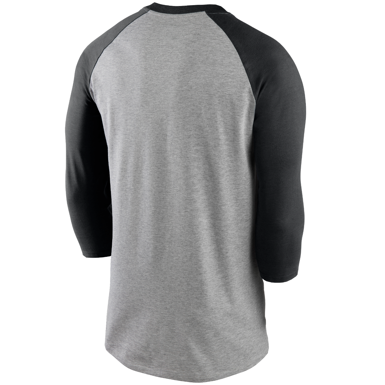 Men's Chicago White Sox Nike Gray/Black Property Of Tri-Blend Raglan 3/4 Sleeve T-Shirt - Pro Jersey Sports