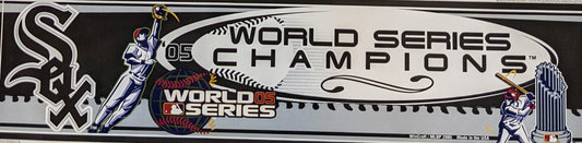 Chicago White Sox 2005 World Series Champions Bumper Sticker - Pro Jersey Sports