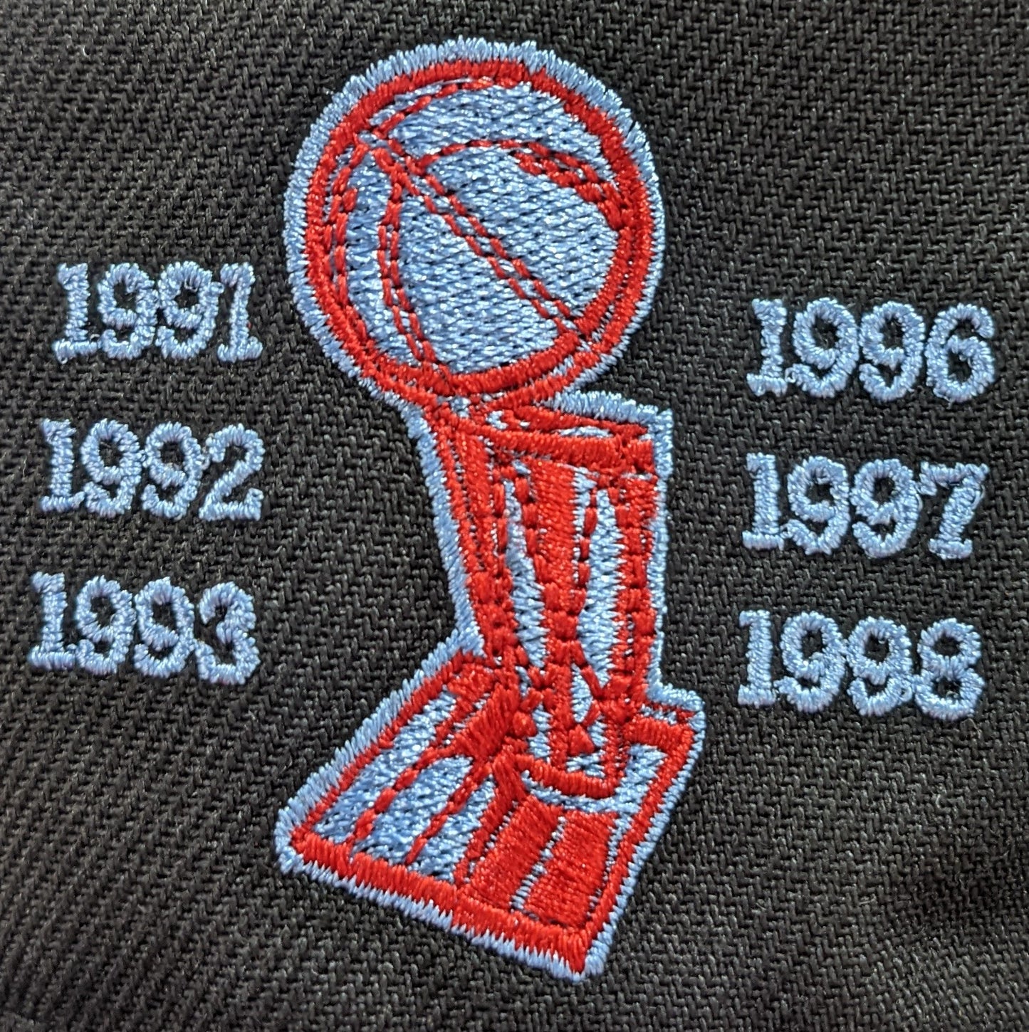 Men's Chicago Bulls Black/Sky Blue UNC to Chicago 59FIFTY Fitted Hat - Pro Jersey Sports