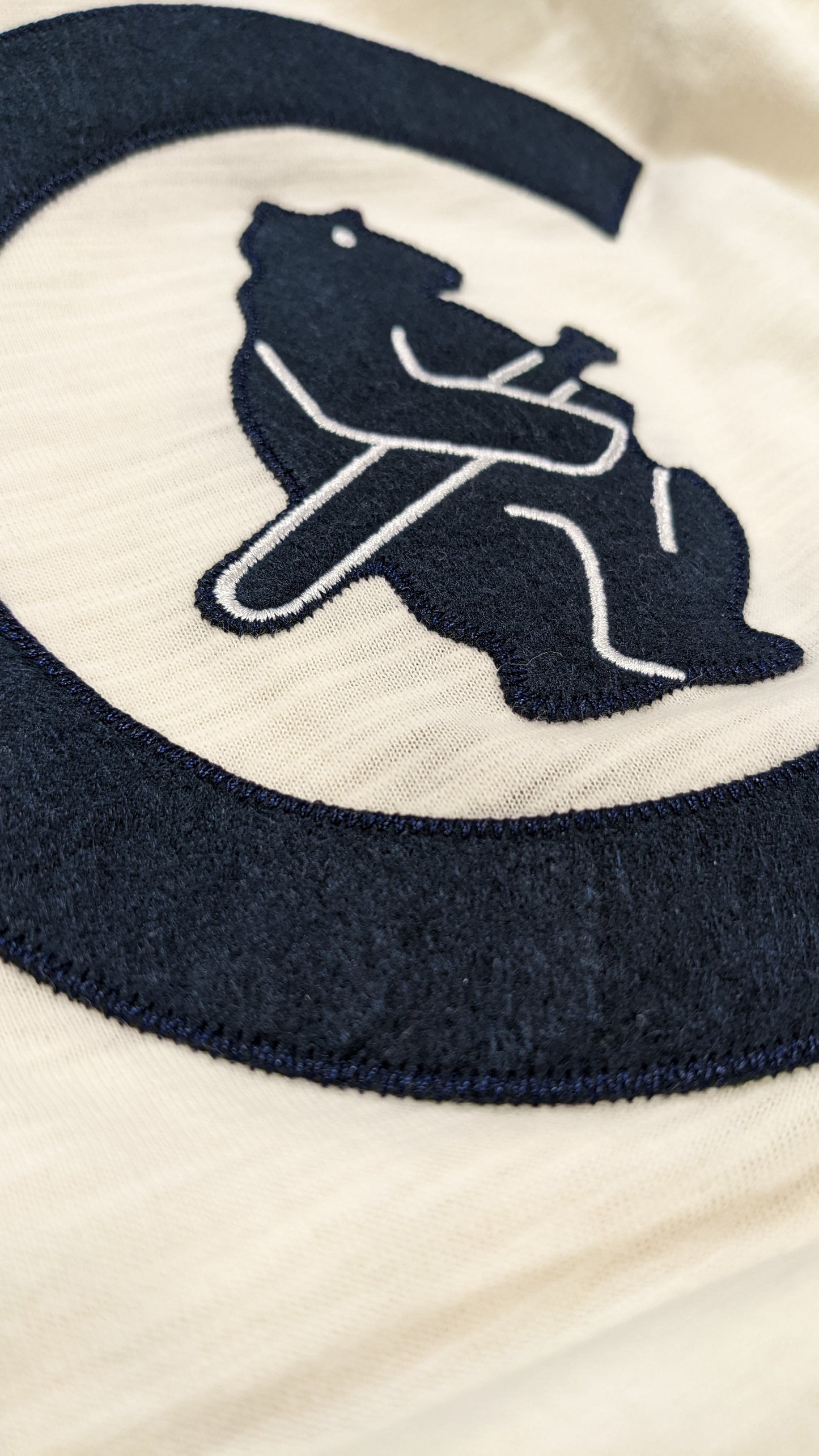 Men's Chicago Cubs Cooperstown Collection Cream Legendary Slub Long Sleeve Tee - Pro Jersey Sports