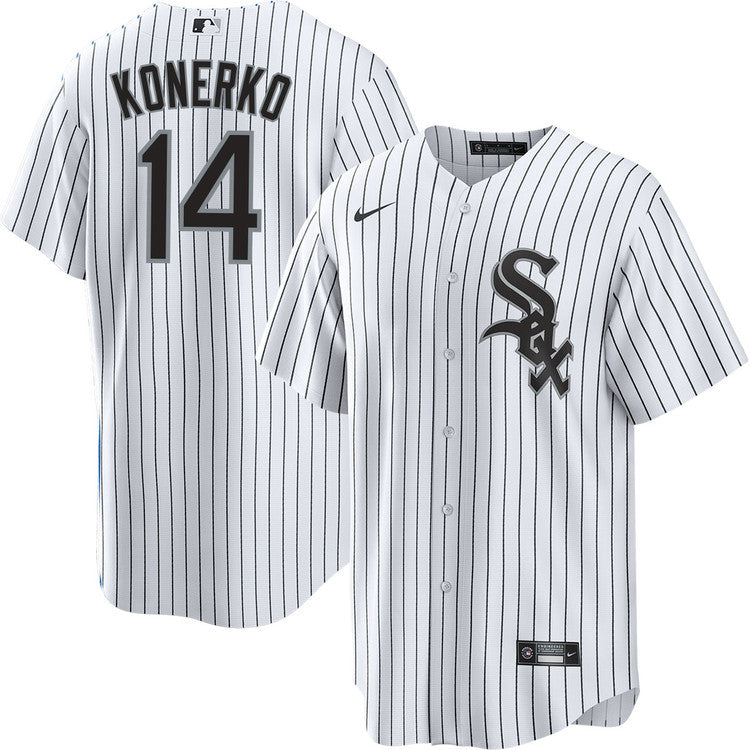 Paul Konerko Chicago White Sox NIKE Replica Men's Home Premium Twill Jersey - Pro Jersey Sports