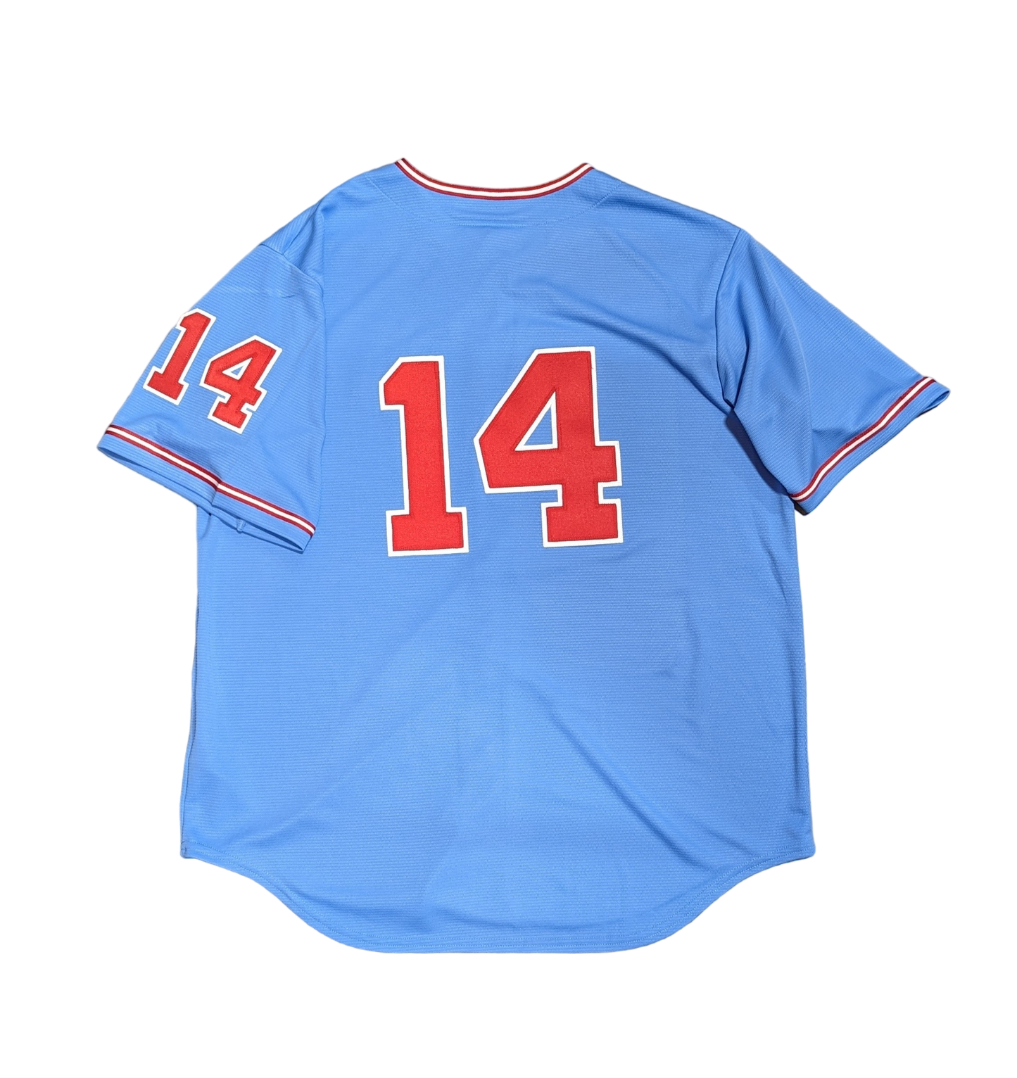 Men's Bill Melton Chicago White Sox Cooperstown Road Powder Blue/Red 1972 Premium Stitch Replica Jersey - Pro Jersey Sports