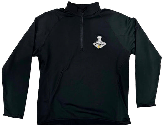 Men's Chicago Blackhawks 2015 Stanley Cup Champions Metro 1/4 Zip Jacket - Pro Jersey Sports