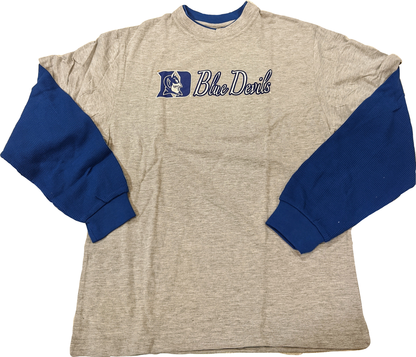 Youth Duke Blue Devils Heisman Collection Long Sleeve Tee - Pro Jersey Sports