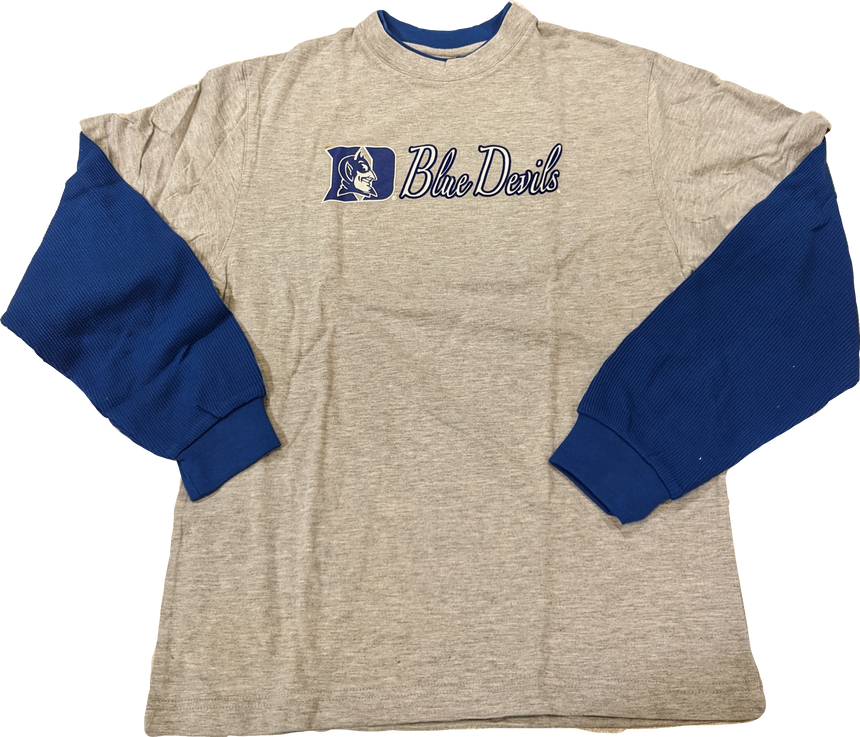 Youth Duke Blue Devils Heisman Collection Long Sleeve Tee - Pro Jersey Sports
