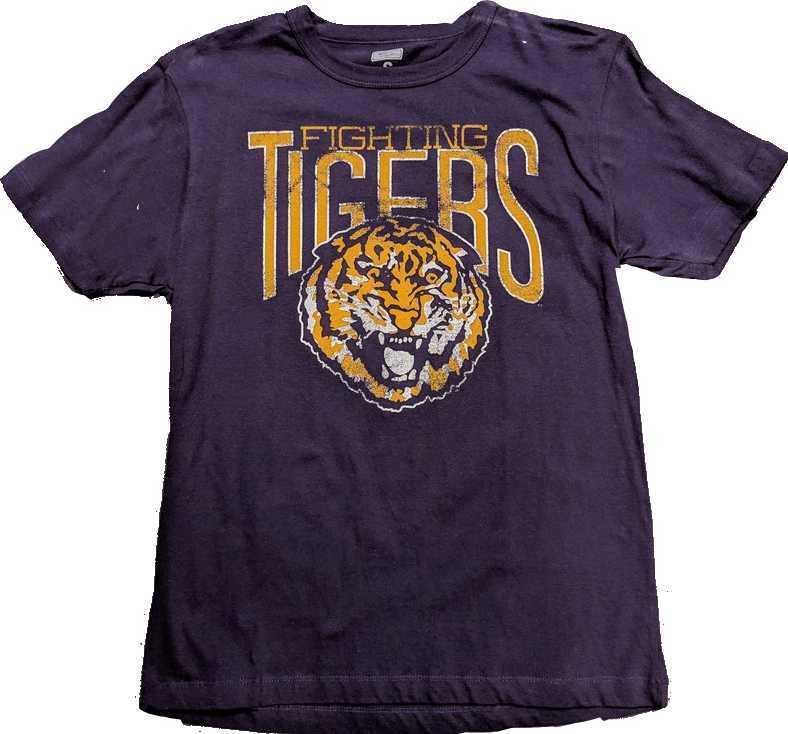Tailgate Men's LSU Tigers Mascot Honors Purple T-Shirt - Pro Jersey Sports