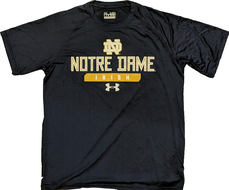 NCAA Notre Dame Fighting Irish Men's Under Armour Short Sleeve Performance NuTech Tee - Pro Jersey Sports