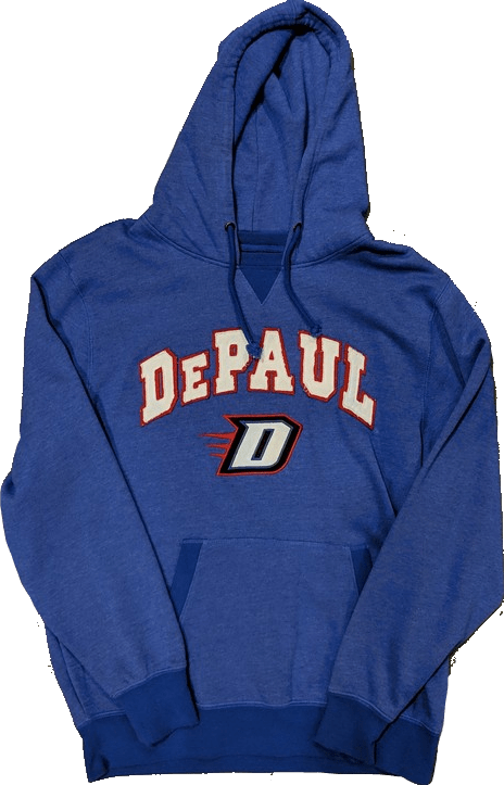 Men's DePaul Blue Demons Royal Colosseum Pullover Sweatshirt - Pro Jersey Sports