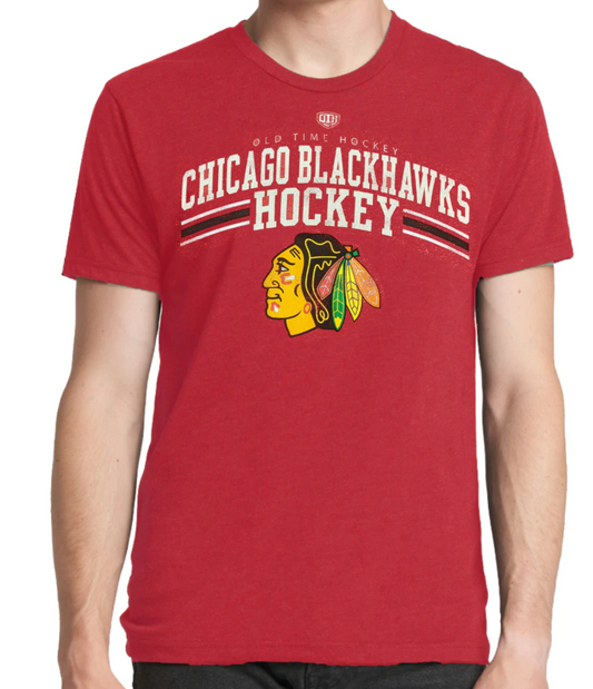 Men's Chicago Blackhawks Red Durst Tee - Pro Jersey Sports