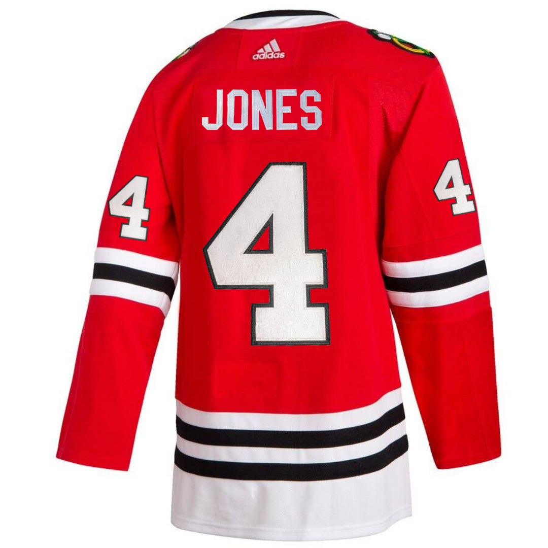 Men's Seth Jones Chicago Blackhawks Home Red Adidas Authentic Jersey - Pro Jersey Sports