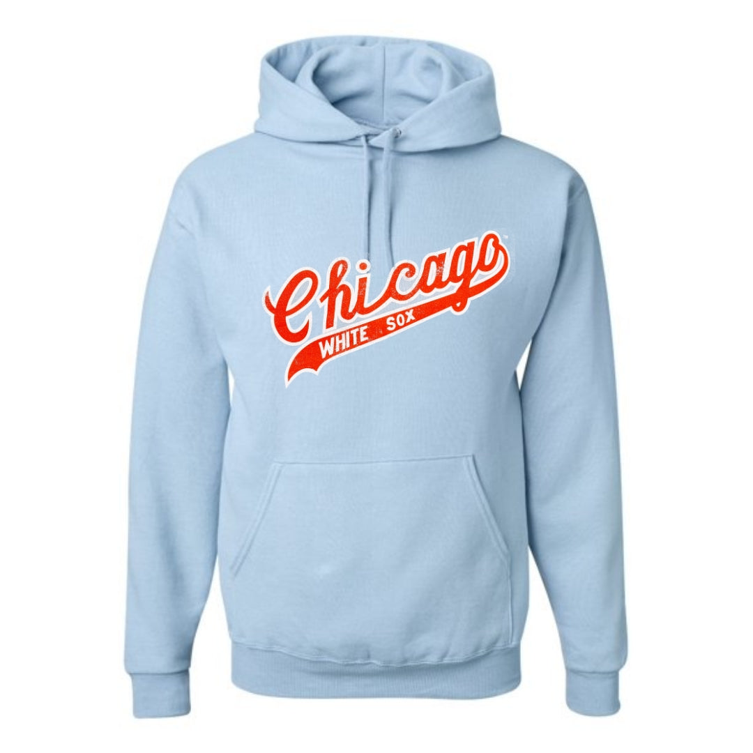 Mens Chicago White Sox Powder Blue 1972 Cooperstown Collection Hoodie - Pro Jersey Sports