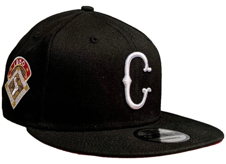 Mens Chicago White Sox New Era Black Cooperstown Collection 1950 All Star Game 9FIFTY Side Patch Snapback Hat - Pro Jersey Sports