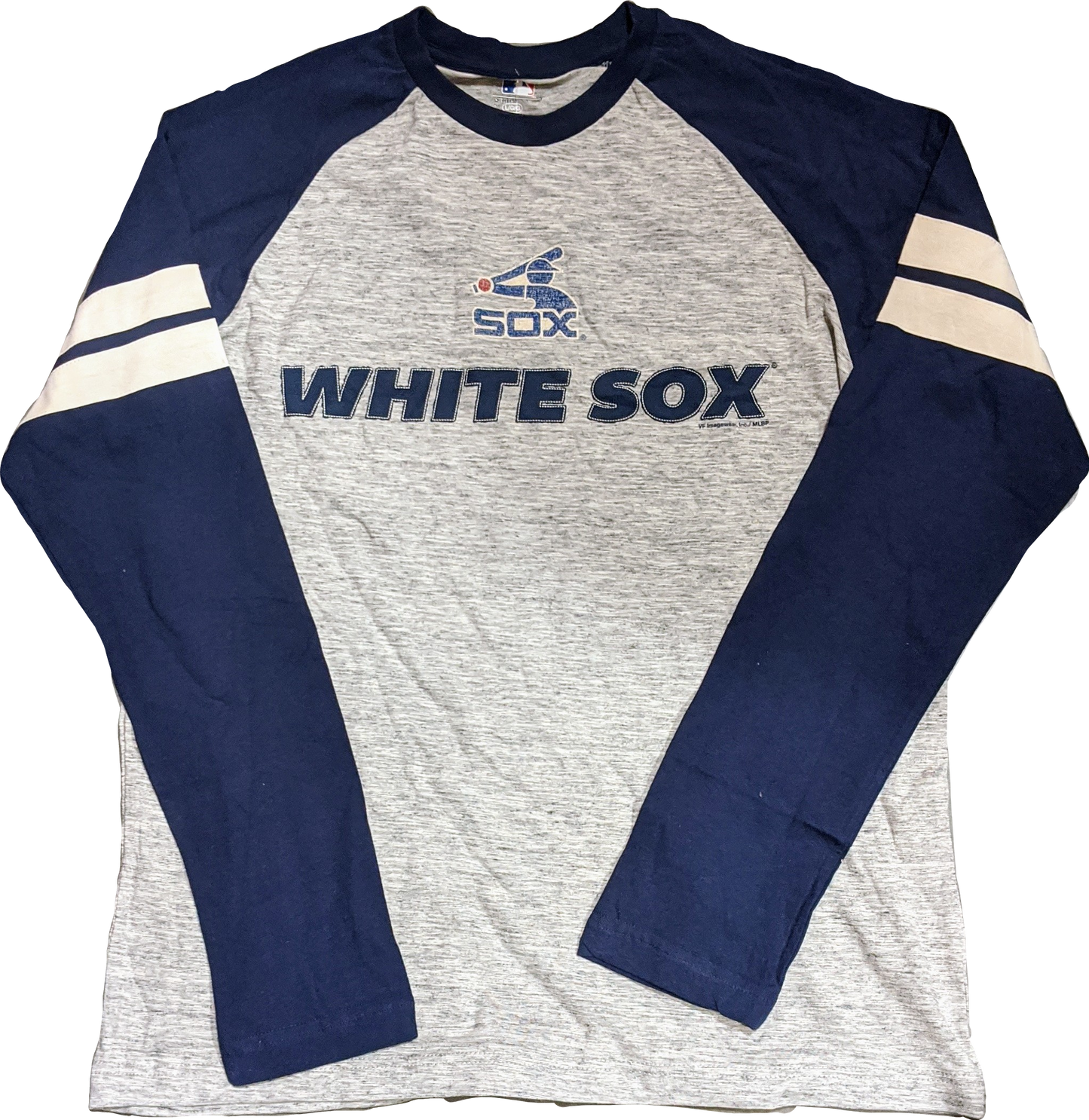 Men's Chicago White Sox Gray/Navy Cooperstown Long Sleeve Tee - Pro Jersey Sports