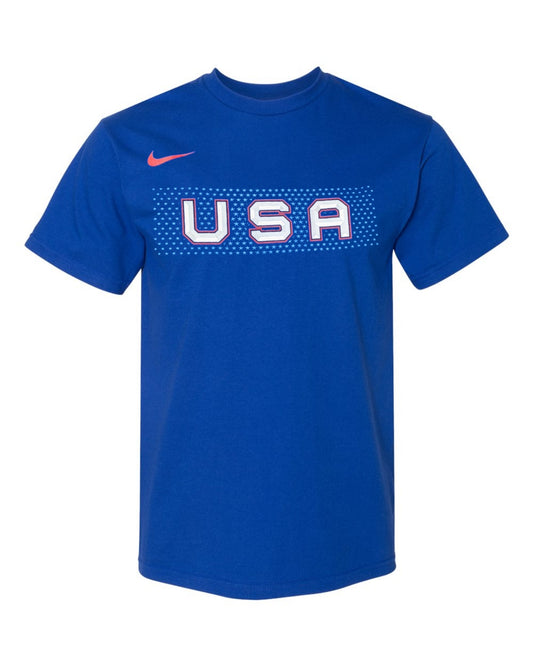 Nike Men's USA Hockey Core Royal Blue T-Shirt