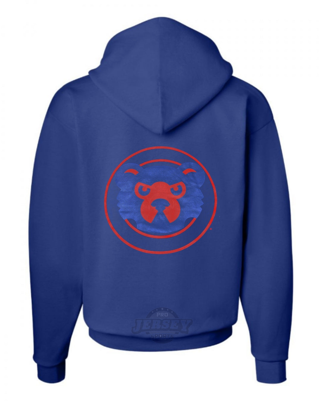 Mens Chicago Cubs New Era Blue Cooperstown Collection 1994-1996 Logo Hoodie - Pro Jersey Sports