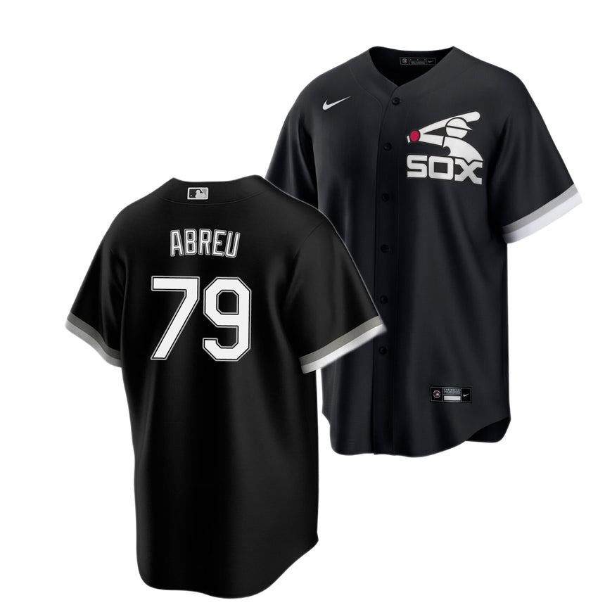 Men's Jose Abreu Chicago White Sox NIKE Black Alternate Spring Training Premium Replica Jersey - Pro Jersey Sports