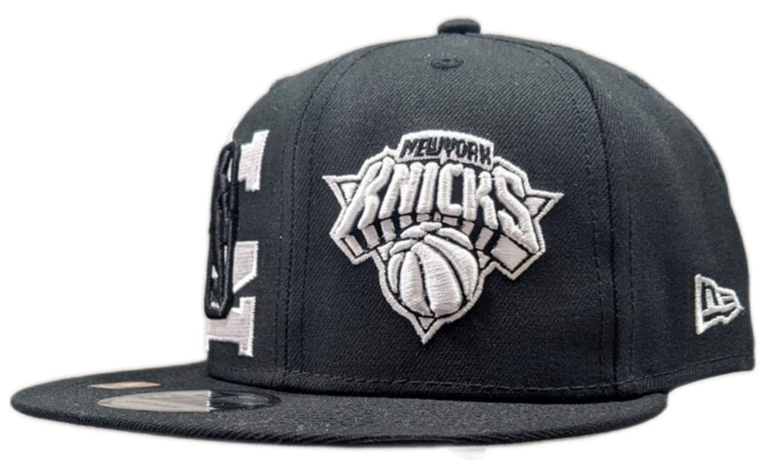New York Knicks New Era Black 2022 NBA Draft 9FIFTY Snapback Hat - Pro Jersey Sports
