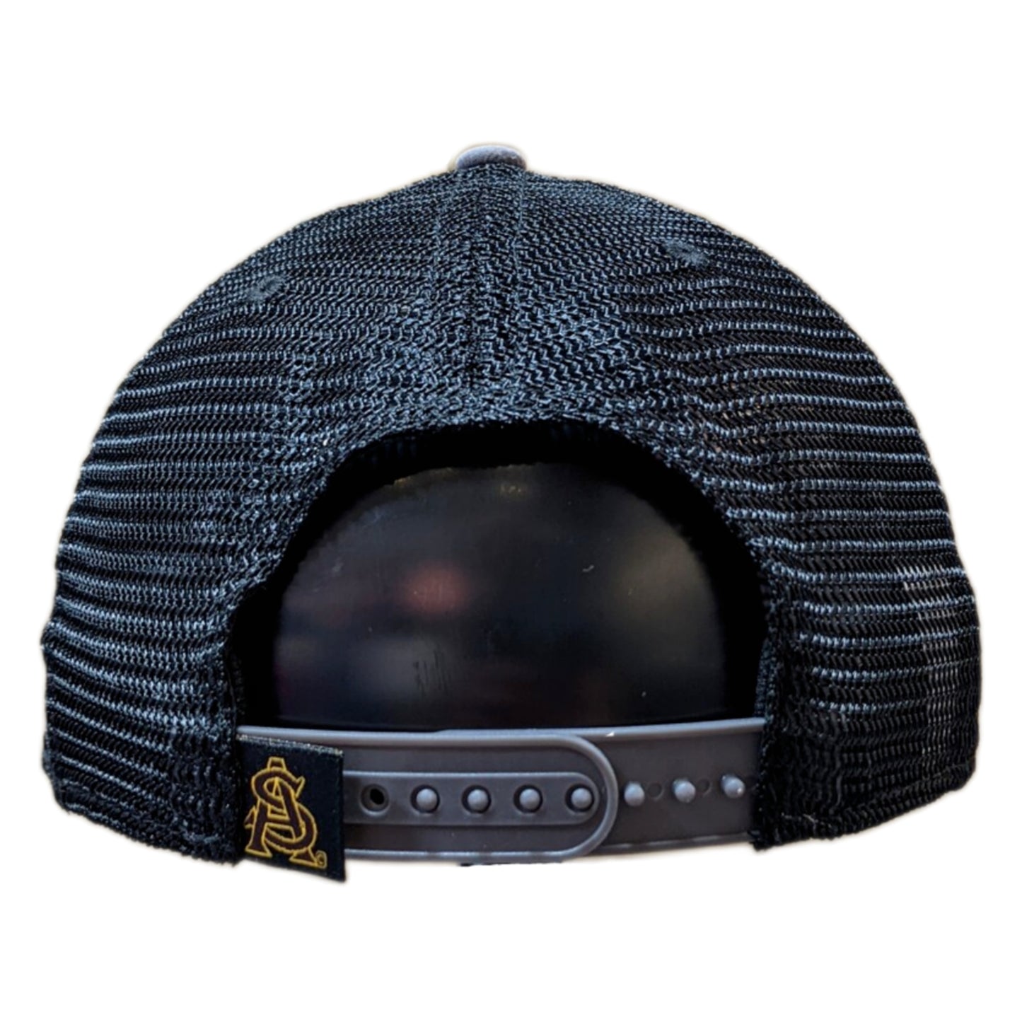 Arizona State Sun Devils Top of the World Gray/Black Trucker Adjustable Snapback Hat - Pro Jersey Sports