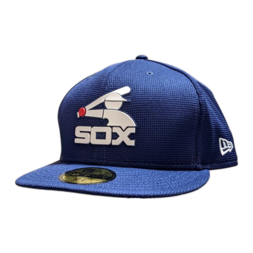 Men's Chicago White Sox Navy New Era Clubhouse Collection 59FIFTY Fitted Hat - Pro Jersey Sports