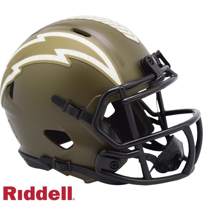 Riddell Los Angeles Chargers 2022 Salute To Service Speed Mini Helmet - Pro Jersey Sports