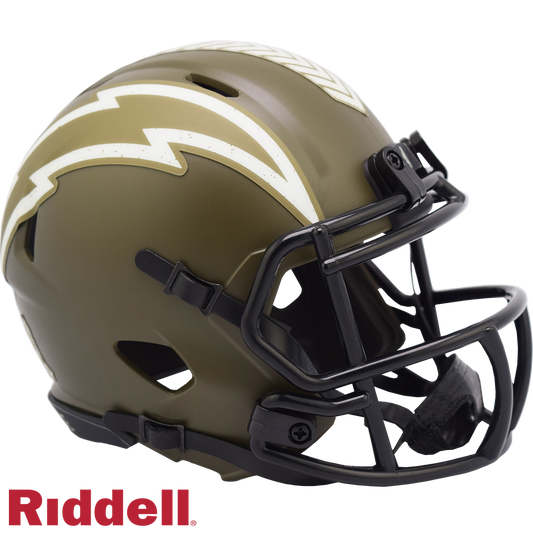 Riddell Los Angeles Chargers 2022 Salute To Service Speed Mini Helmet - Pro Jersey Sports