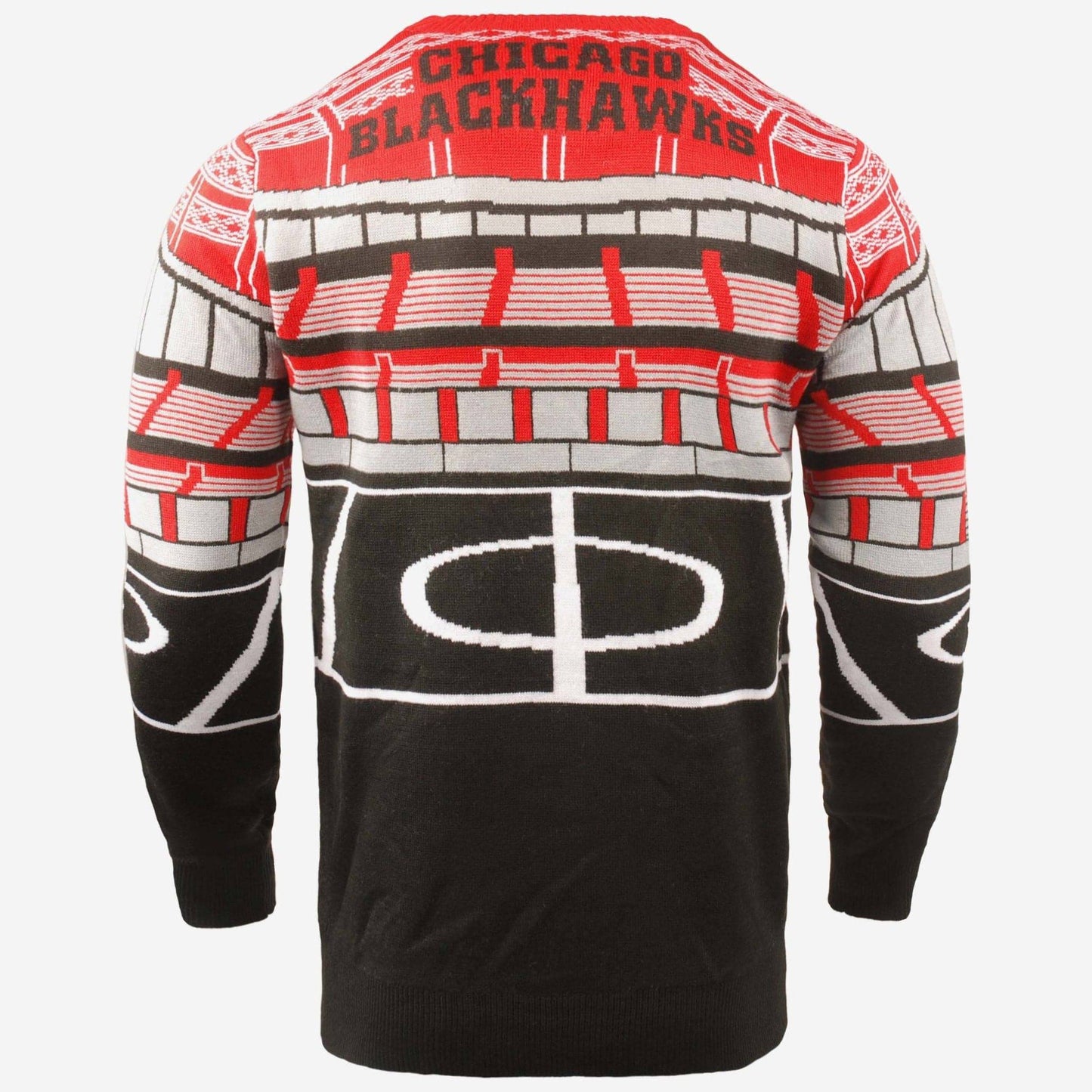 Mens Chicago Blackhawks Light Up Bluetooth Sweater By Foco - Pro Jersey Sports