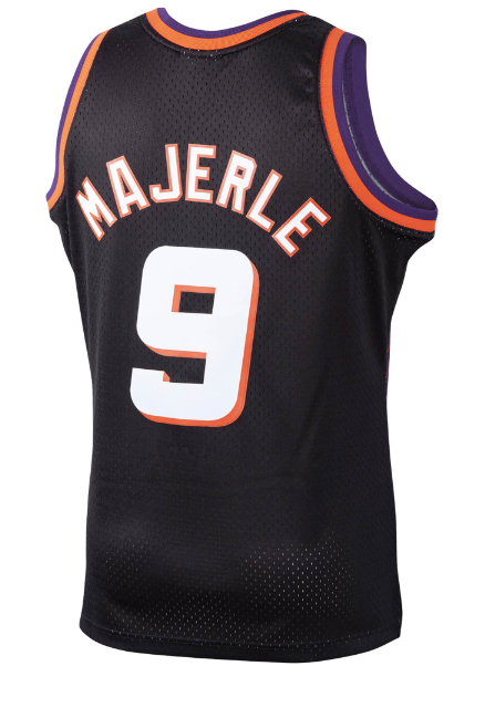 Men's Phoenix Suns Dan Marjerle Mitchell & Ness Black Hardwood Classics Swingman Jersey - Pro Jersey Sports