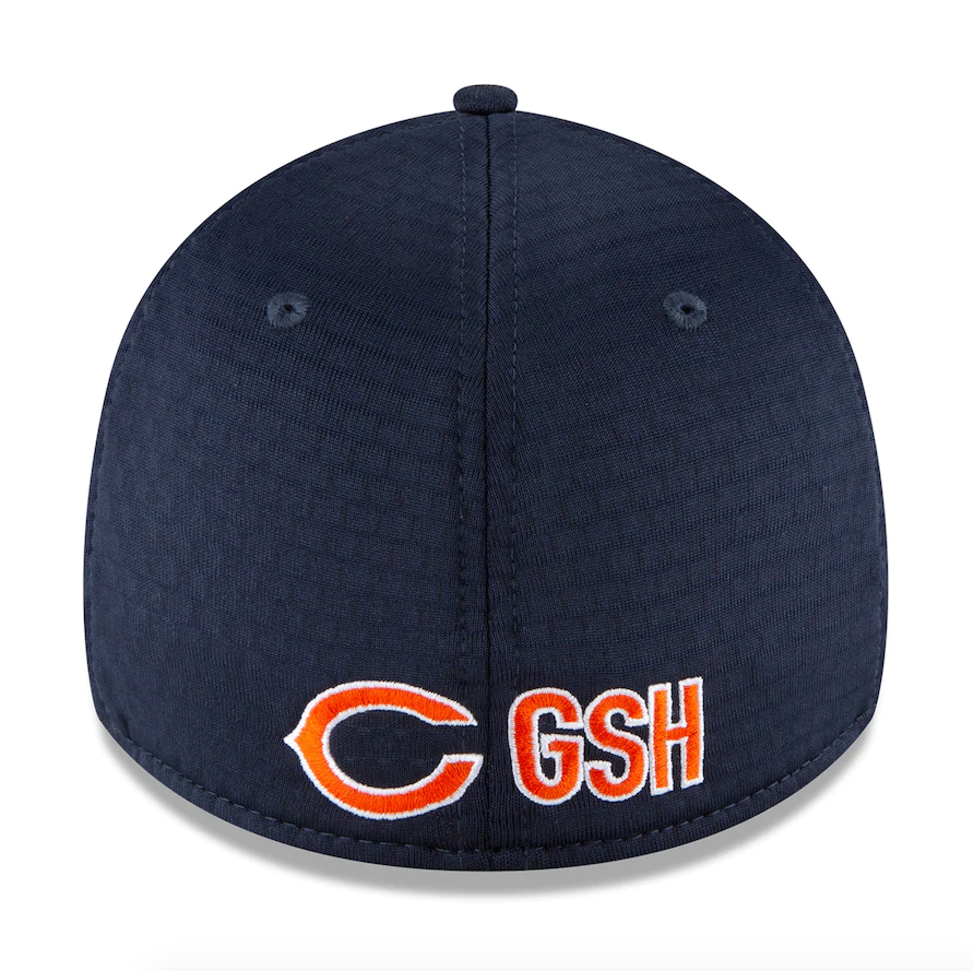 Chicago Bears New Era 2020 NFL Summer Sideline Official 39THIRTY Flex Hat - Navy - Pro Jersey Sports