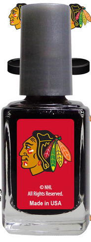 Chicago Blackhawks Nail Polish