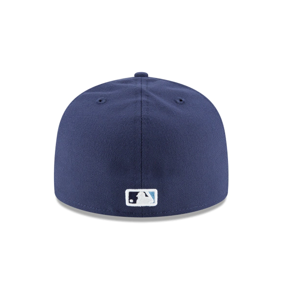 Men's Tampa Bay Rays New Era Navy Game Authentic Collection Alternate On-Field 59FIFTY Fitted Hat - Pro Jersey Sports