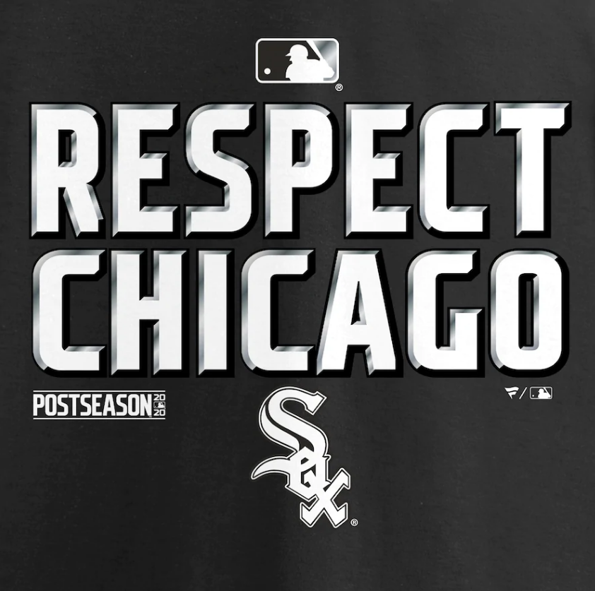 Men's Chicago White Sox Fanatics Branded Black 2020 Postseason Locker Room T-Shirt - Pro Jersey Sports