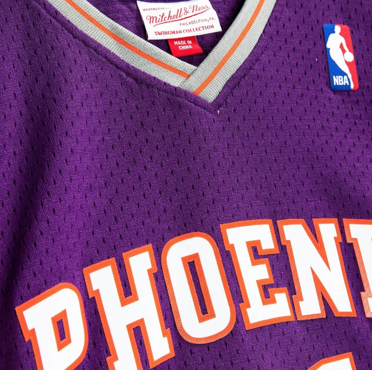 Men's Phoenix Suns Shawn Marion Mitchell & Ness Purple 2001-02 Hardwood Classics Swingman Jersey - Pro Jersey Sports