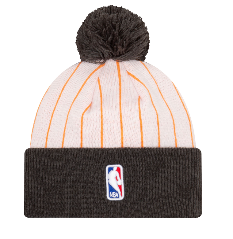 Men's Orlando Magic New Era Brown/Orange 2020/21 City Edition Pom Cuffed Knit Hat - Pro Jersey Sports