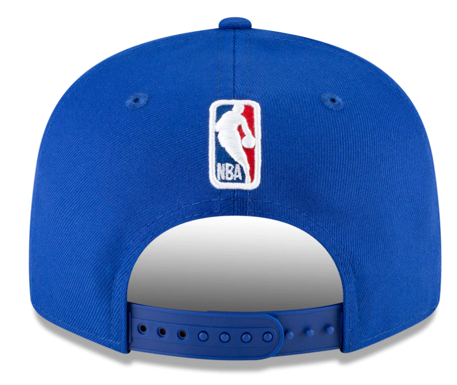 Men's New Era Detroit Pistons Blue/Red 2020/21 City Edition Alternate 9FIFTY Snapback Adjustable Hat - Pro Jersey Sports
