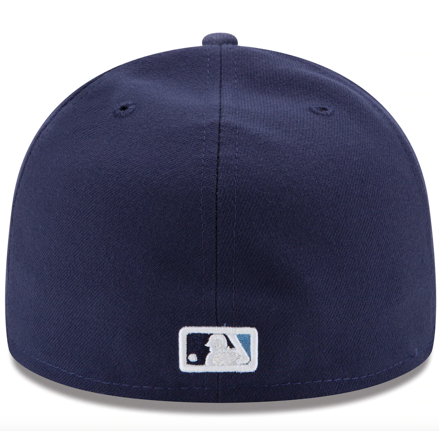 Men's Tampa Bay Rays New Era Navy Game Authentic Collection On-Field 59FIFTY Fitted Hat - Pro Jersey Sports