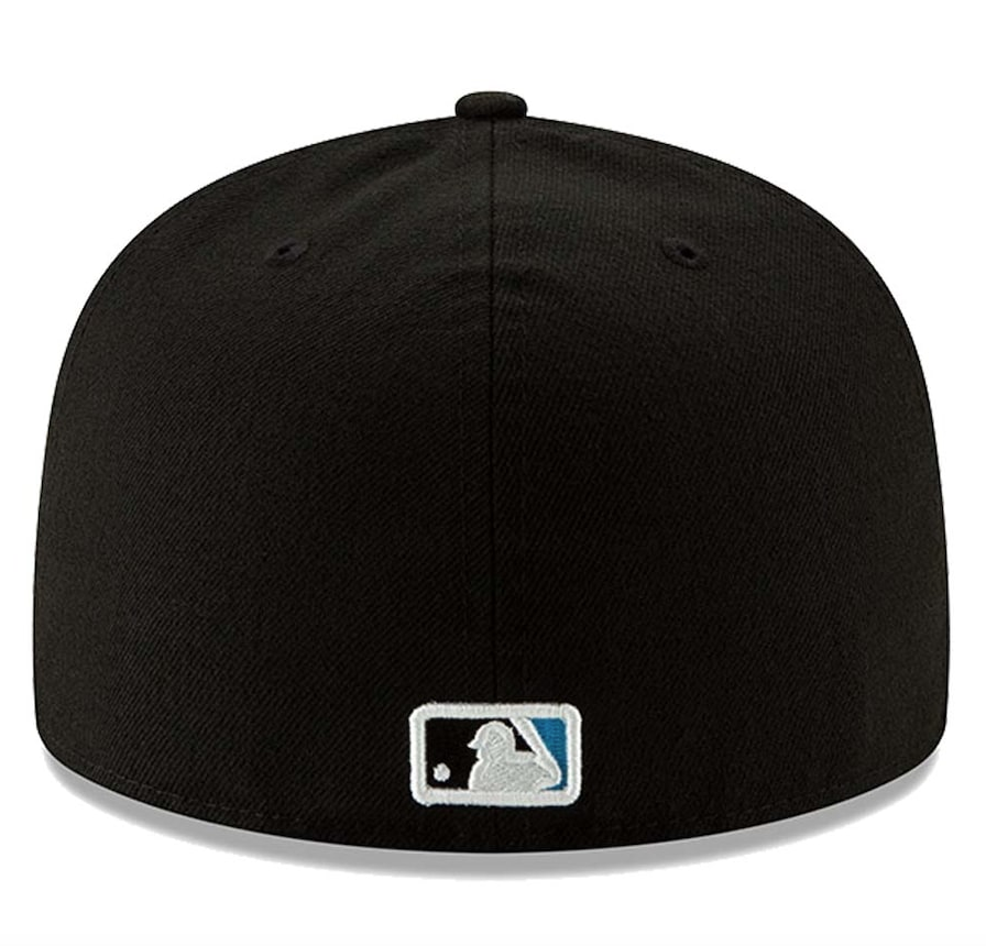 Men's Miami Marlins New Era Black Authentic Collection On-Field 59FIFTY Fitted Hat - Pro Jersey Sports
