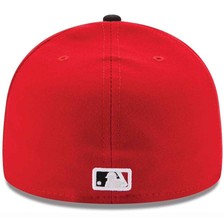 Men's Cincinnati Reds New Era Red/Black Road Authentic Collection On-Field 59FIFTY Fitted Hat - Pro Jersey Sports
