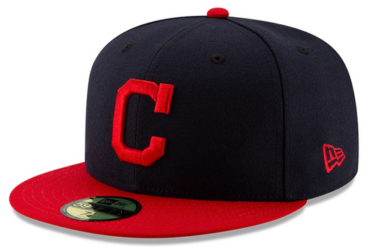 Men's Cleveland Guardians New Era Navy/Red Home Authentic Collection On-Field 59FIFTY Fitted Hat - Pro Jersey Sports