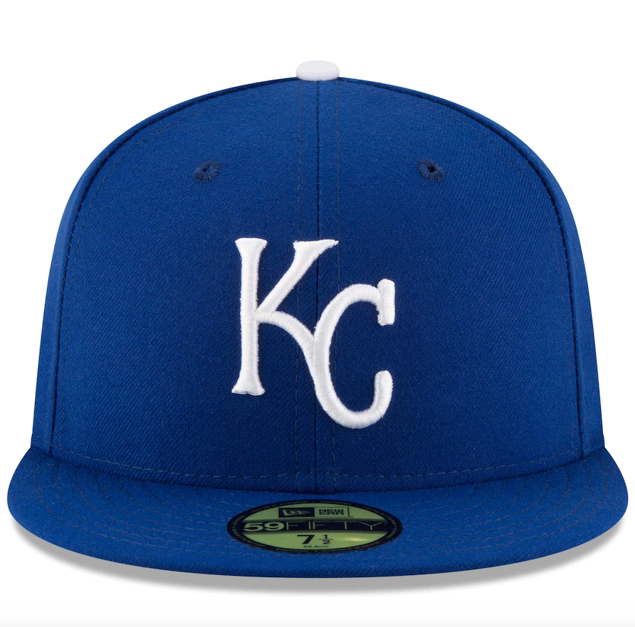 Men's Kansas City Royals New Era Royal Game Authentic Collection On-Field 59FIFTY Fitted Hat
