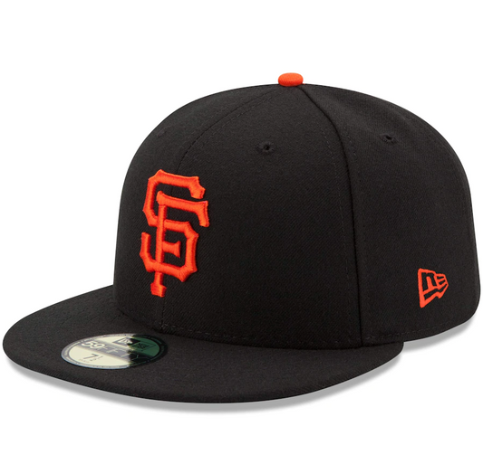 Men's San Francisco Giants New Era Black Game Authentic Collection On-Field 59FIFTY Fitted Hat - Pro Jersey Sports