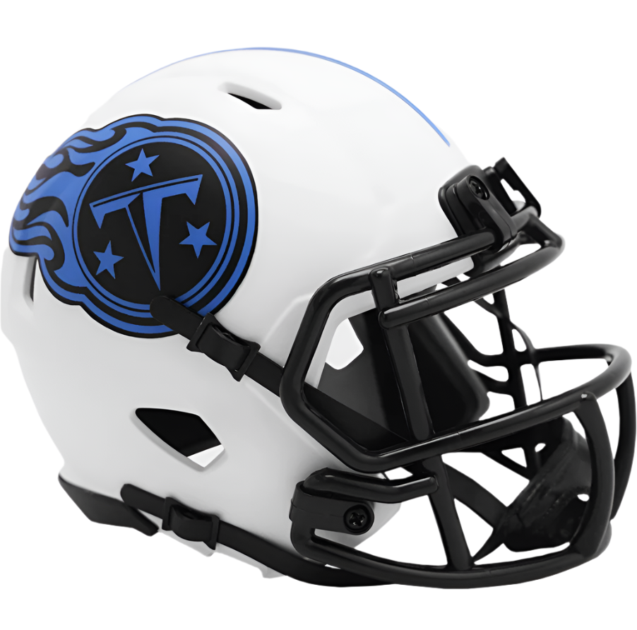 NFL Tennessee Titans Lunar Eclipse Alternate Riddell Mini Helmet - Pro Jersey Sports