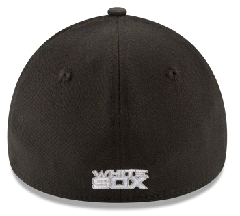 Junior Chicago White Sox New Era Black Team Classic 39THIRTY Flex Hat - Pro Jersey Sports