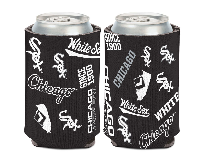 CHICAGO WHITE SOX SCATTER CAN COOLER 12 OZ. - Pro Jersey Sports